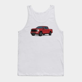 Car truck off road f-150 red Tank Top